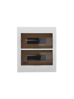 Корпус встраиваемый ЩРВ-П-24 35х30х10 24мод. IP41 пластик. DEKraft 31006DEK