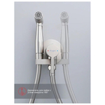 Гигиенический душ со смесителем встраиваемый Raglo R20.54.05, сатин