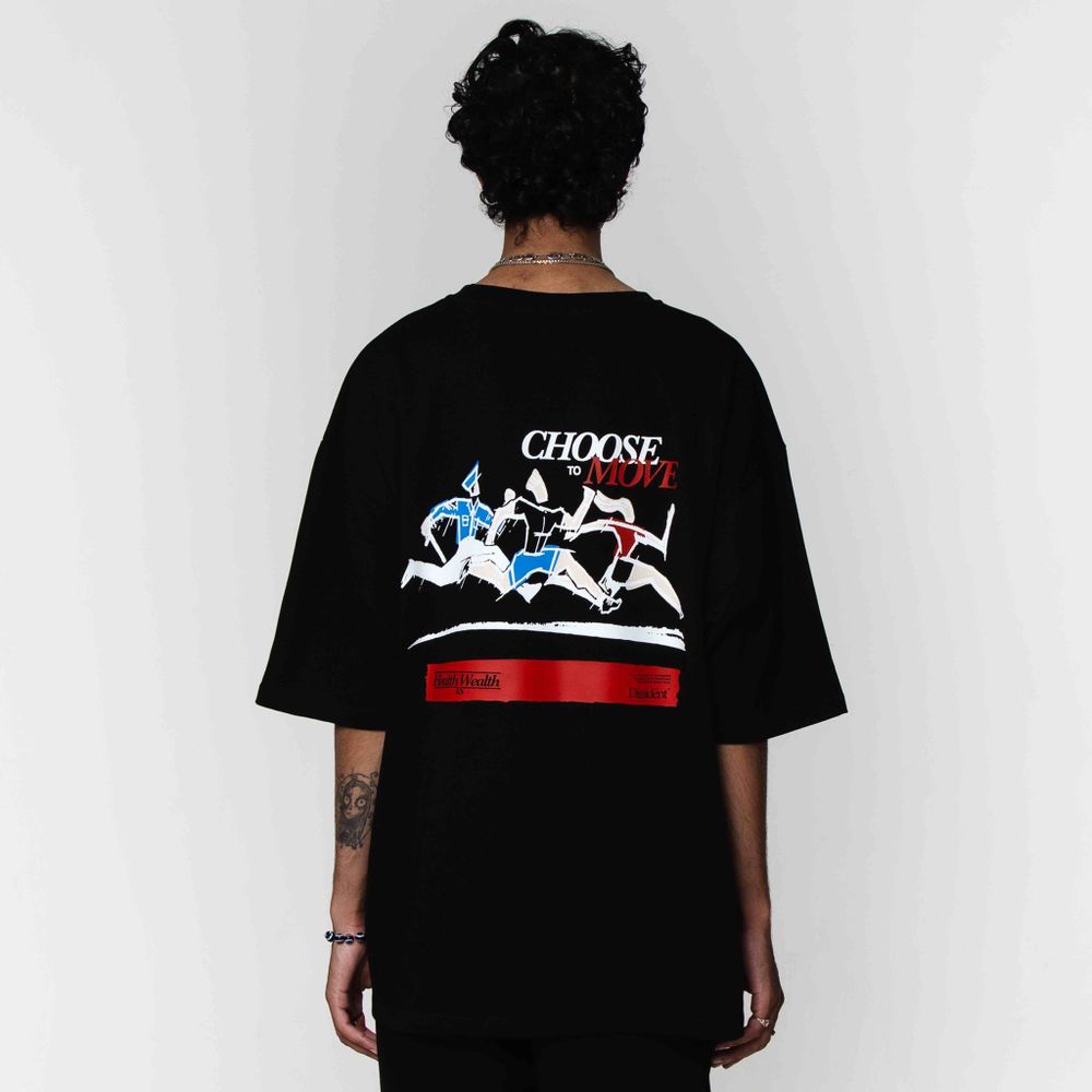 Футболка Dissident Choose Move черная