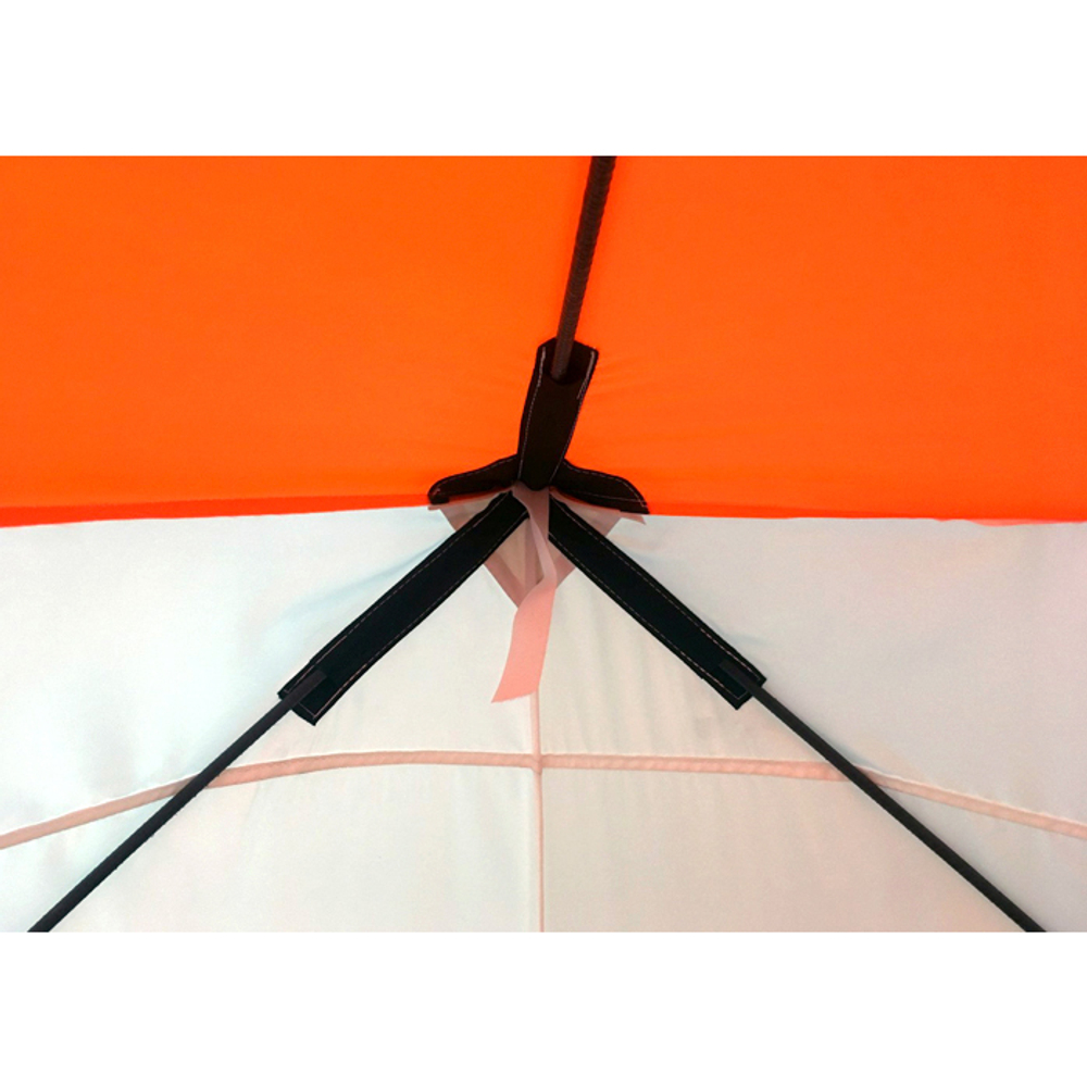 Палатка-куб Пингвин MrFisher 170 ST, Бело-оранжевая