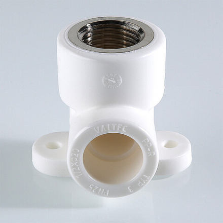 Настенное колено с М.Р.В. 20х1/2" VALTEC белое