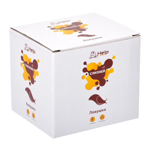 ЛОВУШКА ДЛЯ СЛИЗНЕЙ HELP Ø11X10СМ  2ШТ 80100