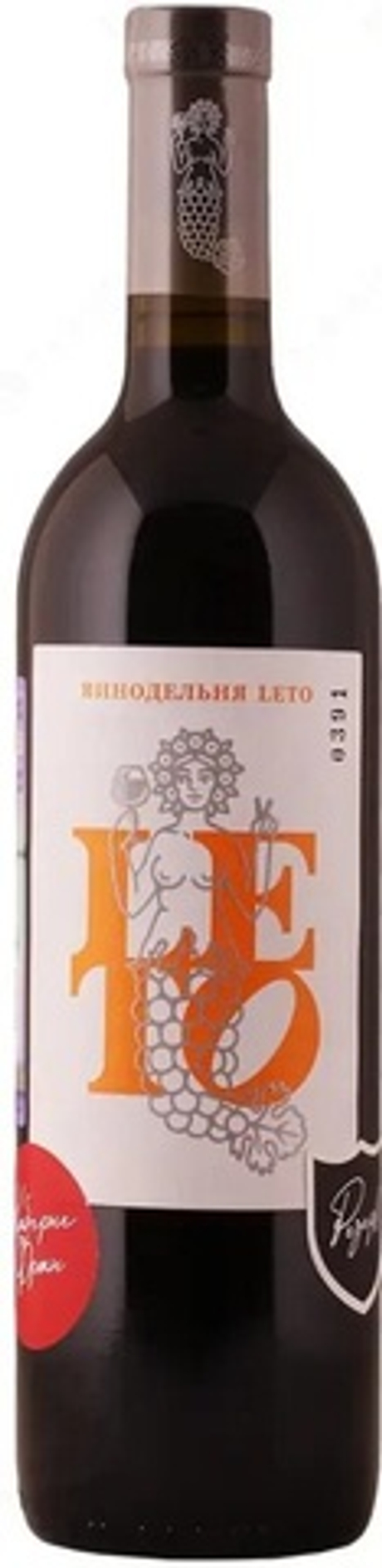 Вино сухое красное  «Каберне Фран Резерв» 2020г Винодельня LETO креп 13,5%, емк 0,75л