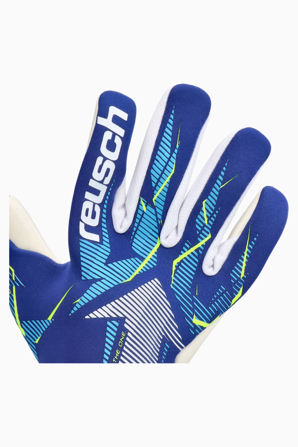 Вратарские перчатки Reusch Fastgrip Fusion Advance Junior - синий