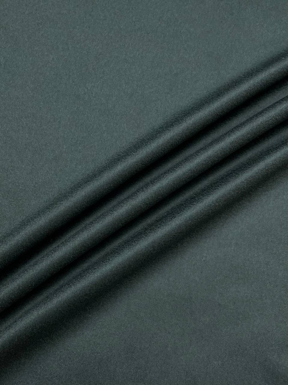 Кашемир костюмный темно-изумрудный