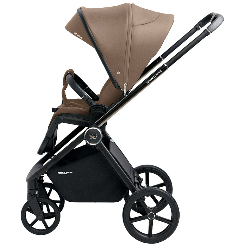 Детская прогулочная коляска Sweet Baby Elegante Chrome/Brown
