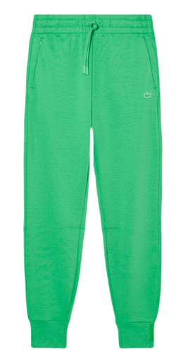 Женские теннисные брюки Lacoste Women's Two-Ply Piqué - зеленый