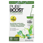 Pureboost, Superfoods, чистая энергетическая смесь с антиоксидантами, зеленый моджо, 10 пакетиков (11,5 г (0,41 унции))