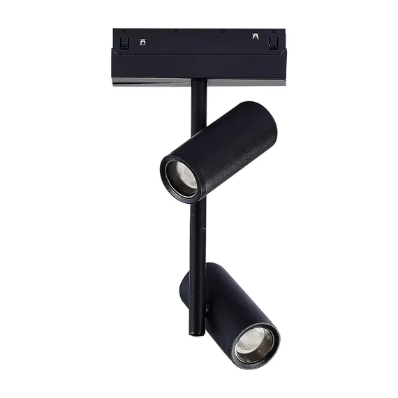 ST808.436.16 Магнитный трековый светильник Черный LED 1*16W 3000K 950Lm Ra>90 36° IP20 D45xH240 48VV СКАЙЛАЙН 48V