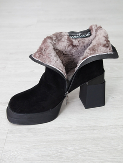 Полусапожки женские зимние