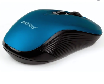 Мышь беспроводная Smartbuy ONE 202AG-B голубая (SBM-202AG-B) / 100