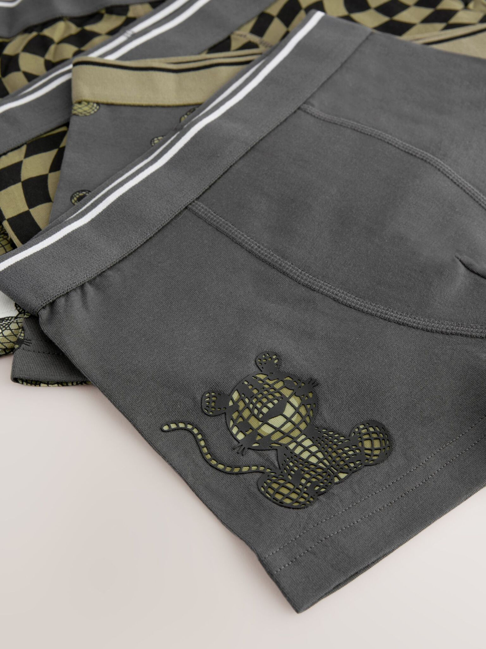 Трусы для мальчика Next E98-872, 5 шт., Серый, Хаки