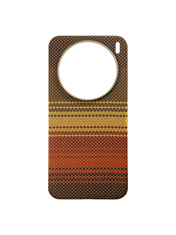 Карбоновый чехол для Vivo X200 Pro mini с MagSafe закат (Sunset)