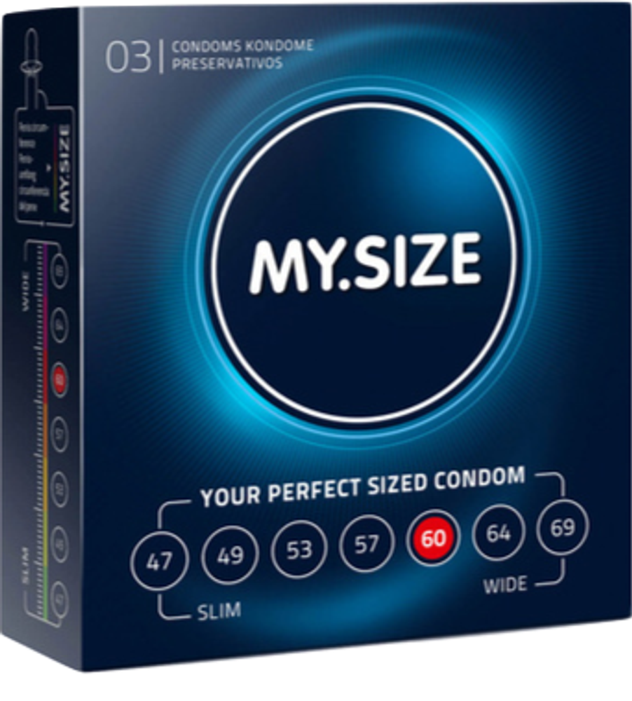 Презервативы MY.SIZE 60*193, 3 шт
