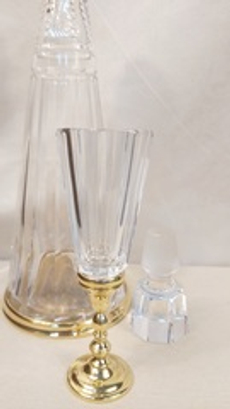 Набор из хрусталя c золотым декором "Эгоист"