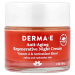 DERMA E, антивозрастной восстанавливающий ночной крем, 56 г (2 унции)