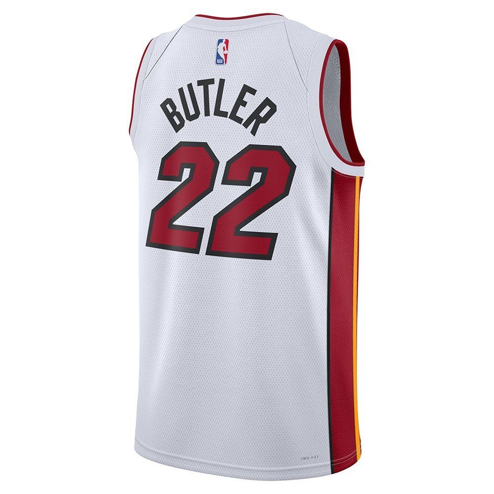 Баскетбольная футболка Nike Dri-FIT NBA Swingman Miami Heat Association Edition 2022/23 Jimmy Butler T-shirt White