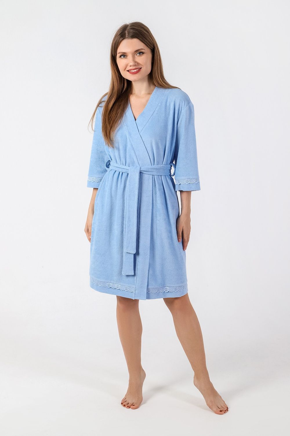 Халат Дрёма-3 Виотекс ГОЛУБОЙ