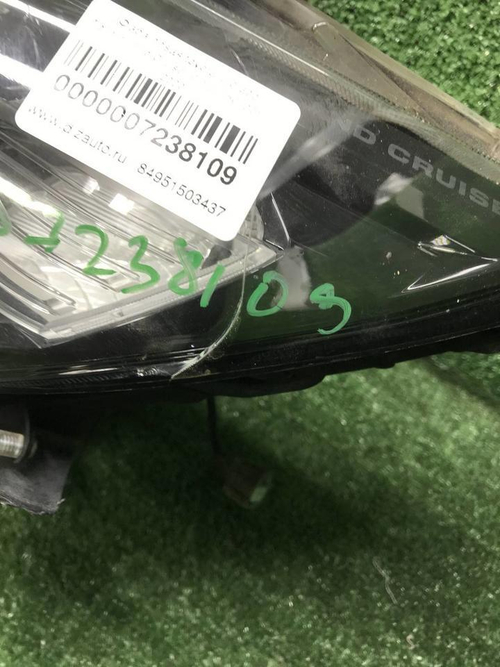 Битая Фара левая Toyota LC Prado 150 (17-нв) LED
