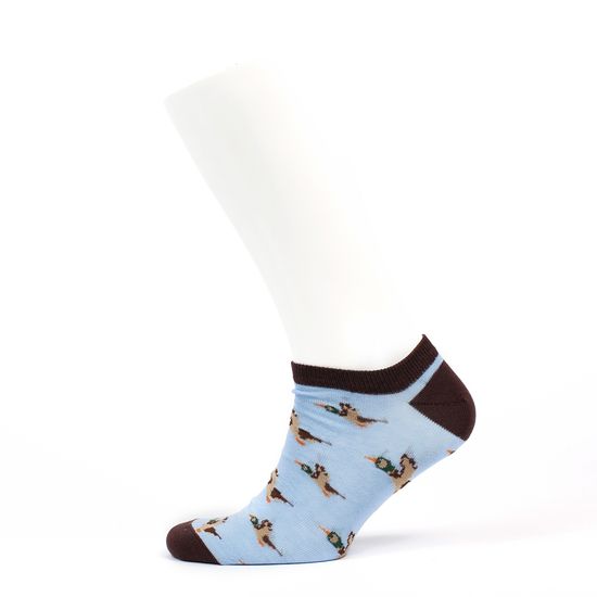Носки ЗАПОРОЖЕЦ Дичь 86 Бит короткие (Синий (Голубой)