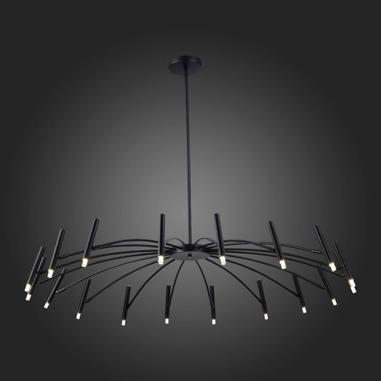 SL1214.402.18 Светильник потолочный ST-Luce Черный/Черный G9 LED 18*5W 4000K SPIDEY