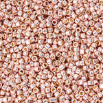 Японский бисер TOHO Treasure (№PF552), непрозрачный глянцевый с металлическим блеском