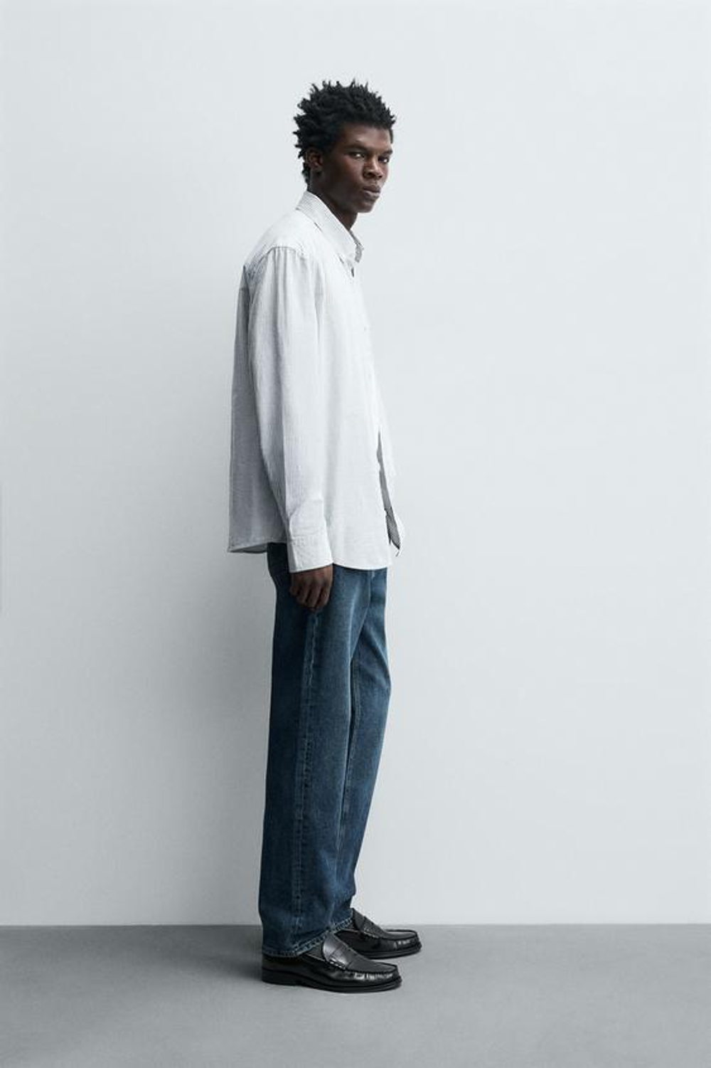 ZARA ДЖИНСЫ SLIM FIT, СИНИЙ