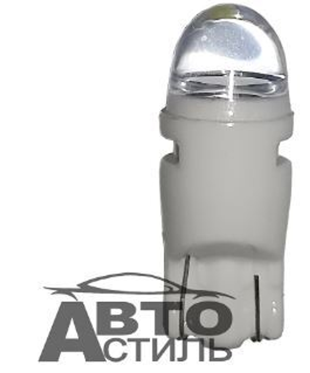 Светодиод 12V T 8   2SMD 2835 WHITE CL-PUL  (цок) ПРОЗРАЧНЫЙ без пластик ободочка