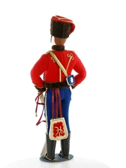 Кукла статуэтка фарфоровая Гусар