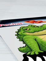 Наклейка - На авто АИ-95 крокодил