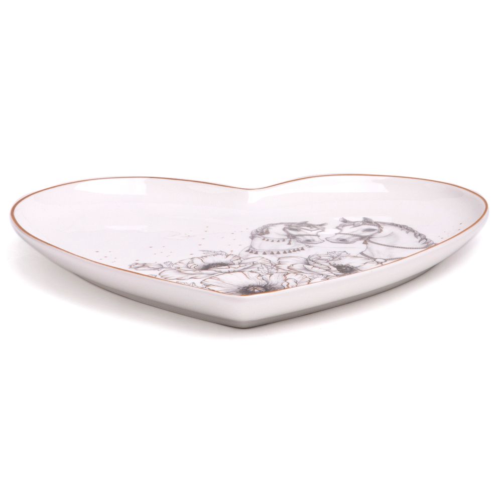 ТАРЕЛКА LEFARD "TOP STYLE" СЕРДЦЕ 21,5*2 СМ (КОР=48ШТ.)