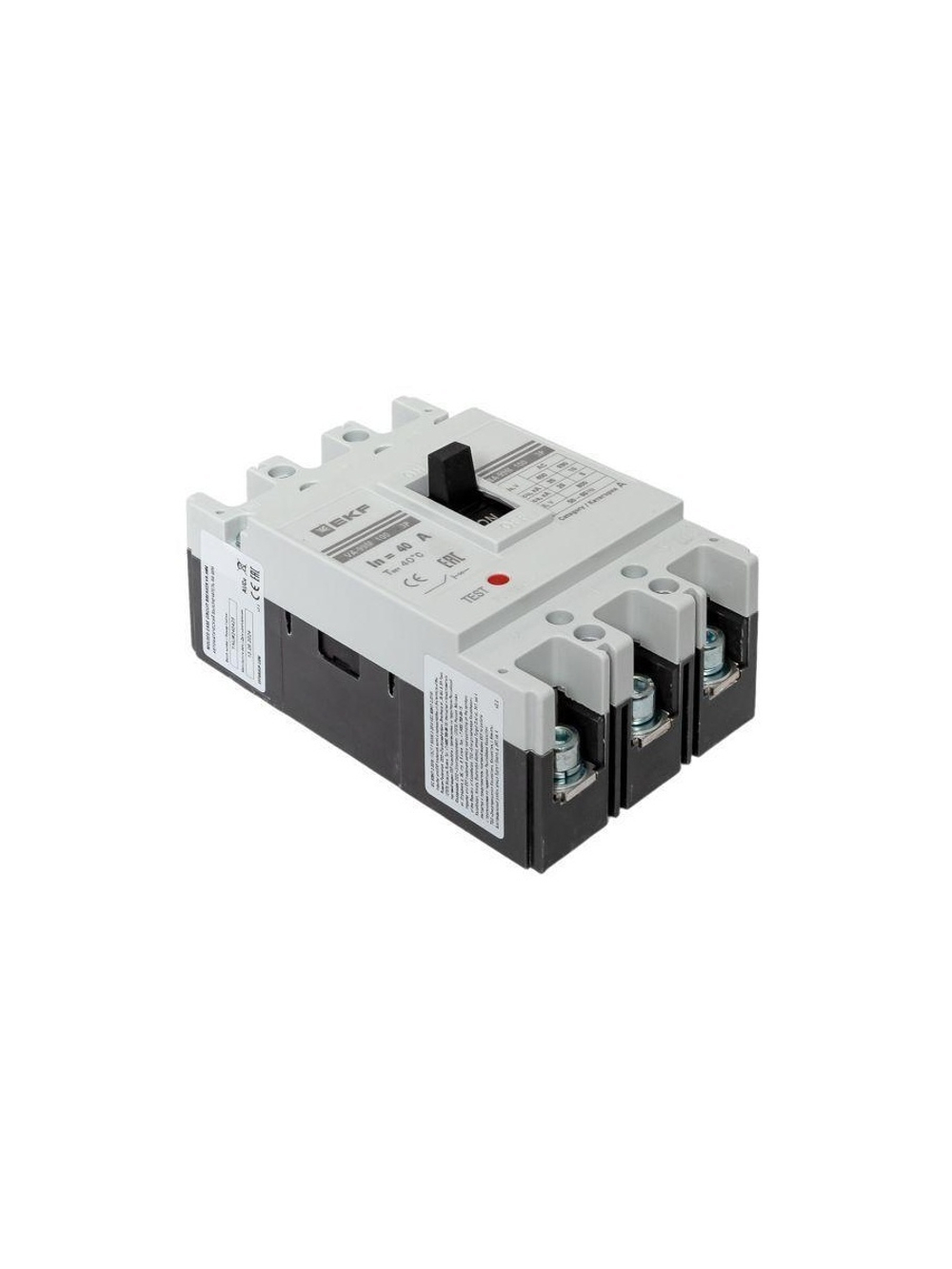 Выключатель автоматический 3п 100/40А 35кА ВА-99М PROxima EKF mccb99-100-40m