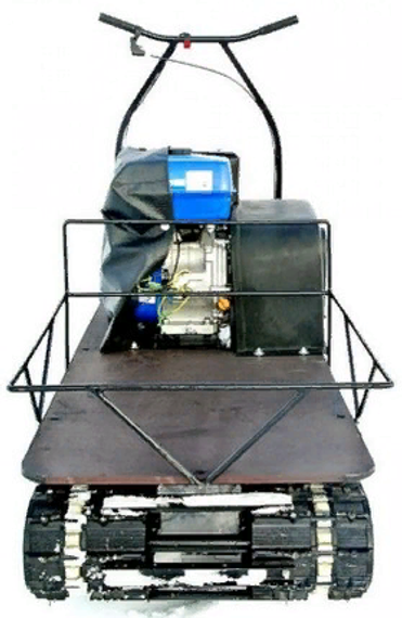 Мотобуксировщик PAXUS 550 МД. 9 л.с.