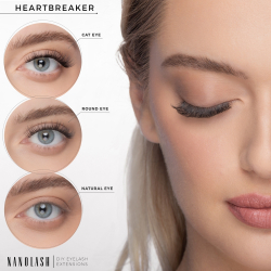 Nanolash DIY Eyelash Extensions - Пучки ресниц без узелков, 36 шт.