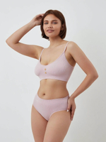 Эко-трусы в мелкий рубчик Eco-wear (Размер: M-L) (Цвет: бирюзовый)