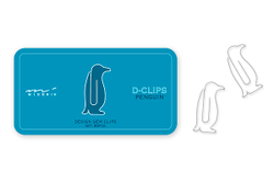 Midori D-Clips Penguin 43150-006 - купить скрепки с доставкой по Москве, СПб и России