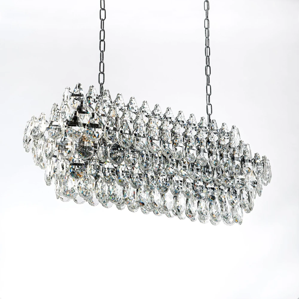 Подвесная люстра Modelux ML.8861.17P CR