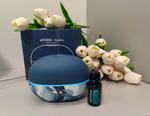 Набор dōTERRA «Аквамариновая весна» диффузор Pebble (100 мл) и смесь «Айлэнд минт» (15 мл)