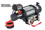 Лебёдка автомобильная электрическая 12V Runva 18000 lbs влагозащищенная, стальной трос