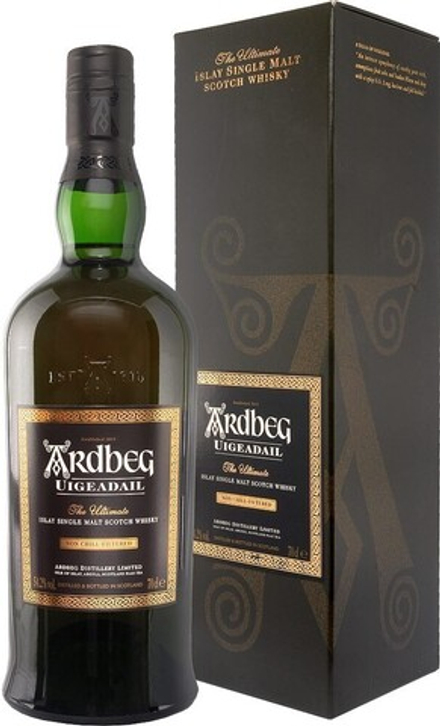 Виски Ardbeg Uigeadail in gift box, 0.7 л