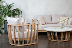 Диванная группа из акации WOODLAND