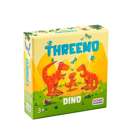 Детская настольная карточная игра Konik Games «ТРИМО ДИНО»