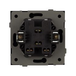 Механизм выключателя управления шторами SWT-TENDO-MKR2-PL-BK (230V, 10A) (Arlight, Черный) 054139