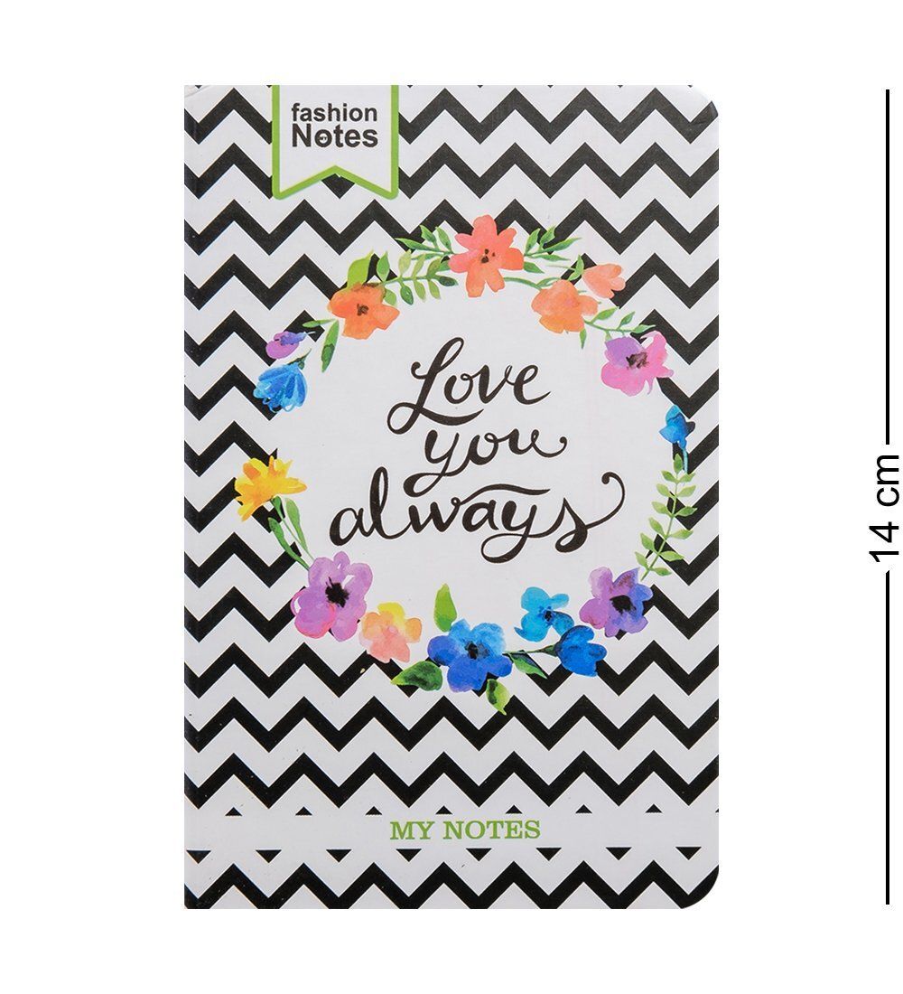 BM-34/1 Блокнот мал. «Полосатый стиль» (твердая обложка)