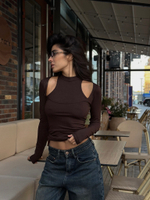 Лонгслив двойной