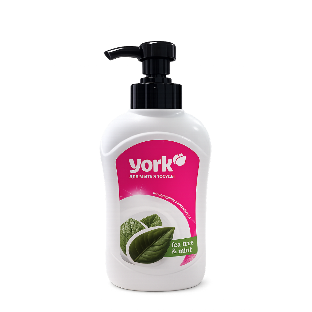 Средство для мытья посуды York Мята и чайное дерево 500 мл
