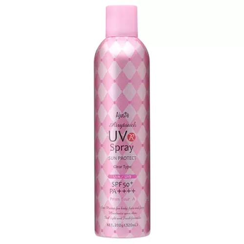Ajuste Airytouch UV Spray Sun Protect Prism Fleur A SPF 50+ PA++++. Солнцезащитный спрей Адьюсте Эйритач, 200 г (320 мл)