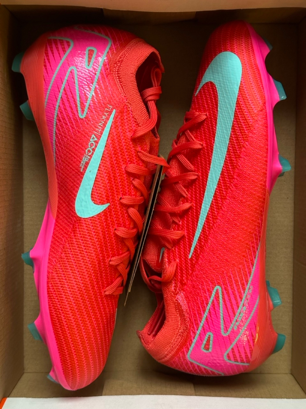 Бутсы Nike Zoom Mercurial Vapor 16 Pro FG Junior - красный