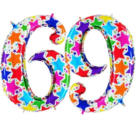 Г ЦИФРА 6/9 40" Звезды голография