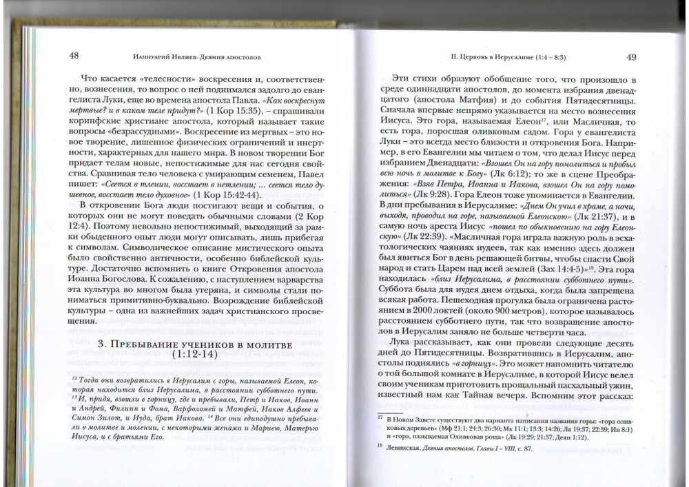 Архимандрит Ианнуарий (Ивлиев). Деяния Апостолов. Богословско-экзегетический комментарий